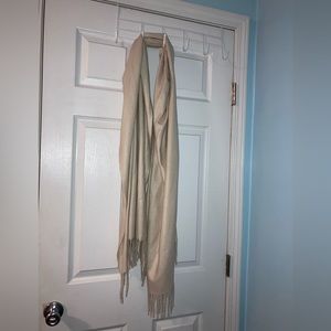 Cream scarf